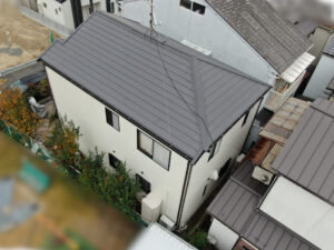 カバー工法・外壁塗装　京都府城陽市　N様　その2